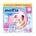 Molfix No:7 XXLarge 162 Adet Külot Bebek Bezi
