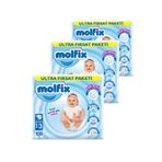 Molfix Premium Bebek Bezi, Beden 6 (15+ kg), Extra Large, 108 Adet