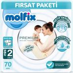 Molfix Premium No:2 Mini 70 Adet Bebek Bezi