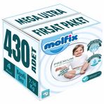 Molfix Premium No:4 Maxi 430 Adet Bebek Bezi
