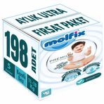 Molfix Premium No:5 Junior 198 Adet Bebek Bezi