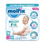 Molfix Premium Smart Fit No:3 Midi 282 Adet Bebek Bezi