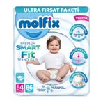 Molfix Premium Smart Fit No:4 Maxi 258 Adet Bebek Bezi