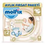 Molfix Pure Soft No:2 Mini Bebek Bezi