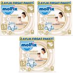 Molfix Pure&Soft No:5 Junior 528 Adet Bebek Bezi