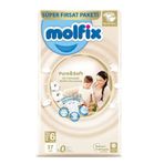 Molfix Pure&Soft No:6 XLarge 37 Adet Bebek Bezi