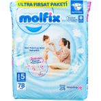 Molfix Ultra Fırsat Junior Bebek Bezi 78li 11-18 kg Esnek Kavrama ile Rahatlık