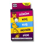 Molfy Çabuk Reflex Kutu Oyunu Dürüm Koç Kuş Peynir Pide Kart Oyunu Oyun Parti Eğlence Aile Arkadaş Oyunu