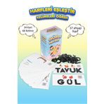 Molfy Harf Eşleştirme Alfabe Ilk Yükselen Okuma Heceleme Kreş Ana 1.sınıf Kelime Eğitici Kutu Zeka Oyunu