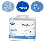 Molicare Pants 6 Damla Mavi 4x20'li Emici Külot