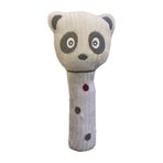 Molie Bebekler İçin Gri Peluş Panda Vikvik Oyuncak