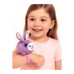 Molie Kız Çocuk Peluş Mor Tavşan Bileklik