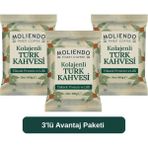 Moliendo Finest Coffee Moliendo Kolajenli Türk Kahvesi 100 g 3'lü Avantaj Paketi - 300 gr