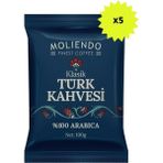 Moliendo Klasik Türk Kahvesi 100 g 5'li Paket - 500 gr