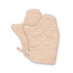 Molinella Yanmaz Kapitone Duck Kumaş Renkli Çift Fırın Eldiveni 20x27 Cm Çok Renkli
