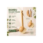 Molino Bambu Bulaşık Fırçası