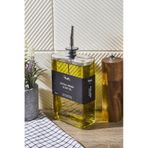 Molivet 500ml Silver Kapak Cam Yağdanlık-sosluk-sirkelik