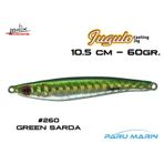 Molix Jugulo Casting Jig 60 gr 260 Green Sarda Sahte Balık