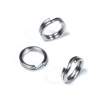 Molix Stainless Split Ring Size:7 10 Pcs