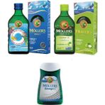 Möller's Balık Yağı Sıvı Formu-Tutti Frutti ve Limon+Omega-3 60 Kapsül