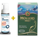 Möller's E2'Quality Diş Beyazlatıcı Köpük + Möller's Omega 3 Balık Yağı 60 Kapsül