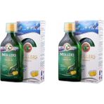Möllers Mollers Möllers Omega-3 Limon Balık Yağı 250 Ml Skt:11/2021 X 2 Adet - --