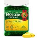 Möller's Omega 3 Balık Yağı Epa, Dha, A,d ve E Vitaminleri - 160 Kapsül