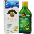 Möller's Omega 3 Balık Yağı Limonlu 250 ML x 3 Adet
