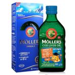 Möller's Omega-3 Cod Liver Oil Balık Yağı Tutti Fruitti 250 Ml