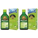 Möller's Omega-3 Elma Aromalı 2x250 ml Balık Yağı