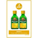 Möller's Omega-3 Limon Aromalı 2x150 ml Sıvı Balık Yağı