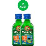 Möller's Omega-3 Tutti-Frutti Aromalı 2x150 ml Balık Yağı