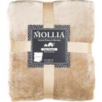 Mollia Tek Kişilik Battaniye Taş - 160 x 200 cm - Taş Rengi