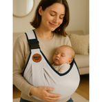 Molls Baby-Molpaş Molls Baby Pratik Kanguru Sling - Gri