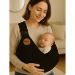 Molls Baby-Molpaş Molls Baby Pratik Kanguru Sling - Siyah