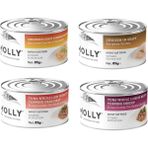 Molly 4 Çeşit Karma Yetişkin Kedi Konservesi 85 Gr. X 4 Adet