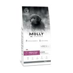 Molly Hipoalerjenik Düşük Tahıllı Kuzu Etli ve Yaban Mersinli Orta ve Büyük Irk Yavru Köpek Maması 15 Kg