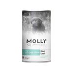 Molly Parça Kuzu Etli ve Pirinçli Ezme 395 gr Yavru Köpek Konservesi