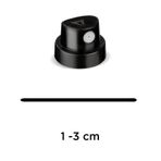 Molotow 1-3 cm Siyah Beyaz Sprey Boya Başlığı