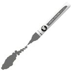 Molotow Aqua Color Brush N037 Warm Grey 2 Fırça Uçlu Kalem
