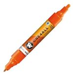 Molotow One 4 All Çift Taraflı 1,5-4 mm No:085 Dare Orange Akrilik Marker Kalem