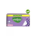 Molped 078ef521-3cb2-5dfb-bd14-15233827b73d Kalın Hijyenik Ped Uzun Ekonomik 16'lı X 4 Paket