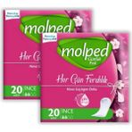 Molped 2 x 20'li Günlük Ped 40 Adet