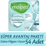 Molped 3x18 Adet Extra Hijyen Uzun Süper Ekonomik Ped