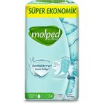 Molped Antibakteriyel Normal Hijyenik Ped 24 Adet Süper Ekonomik Konforlu Kullanım