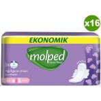Molped Classic Thick Ekonomik Uzun 16x16'lı Ped