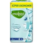Molped Extra Hijyen Antibakteriyel Gece 3x16 Adet Hijyenik Ped