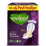 Molped Gece Super Night Uzun 20 Adet Hijyenik Ped