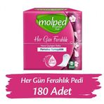 Molped Her Gün Ferahlık Günlük Ped 60 lı x 3 Adet