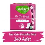 Molped Her Gün Ferahlık Günlük Ped 60 lı x 4 Adet
